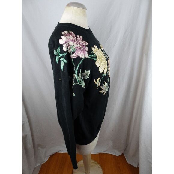Vintage Tultex Women Floral Sweatshirt Size XL - Picture 2 of 10